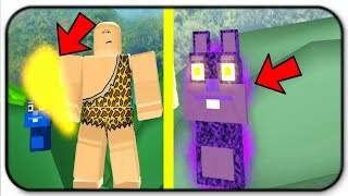 The Gold Club And Shadow Bear Are Overpowered In Roblox Caveman Simulator Getplaypk - 