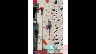 2021年度パラクライミングジャパンシリーズ第2戦 男女神経障害クラス（RP1）予選🧗‍♂️