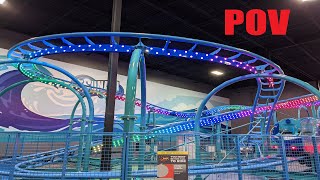 Tsunami Scene75 Dayton POV | New for 2020 SBF Spinning Coaster MX612