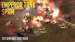 Tank General | 1v1v1v1v1v1 | Defcon 6 | C\u0026C Generals Zero Hour