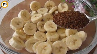 Whisk the banana with coffee and you will be satisfied with the result 😯 Just cook and taste