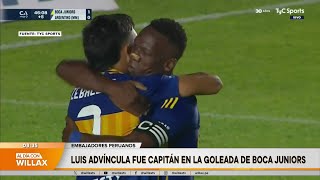 Al Día con Willax - ENE 23 - 6/6 - ADVÍNCULA FUE CAPITÁN EN GOLEADA DE BOCA JUNIORS | Willax