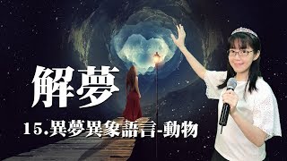 異夢異象語言-動物｜解夢15｜香香牧師｜恩寵教會