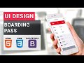 Flight Ticket Booking App | HTML CSS BOOTSTRAP Speed Coding with Source Code