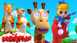 The Giraffe is Hypnotized! - Morphle and Mila Adventure | Cartoons for Kids | My Magic Pet Morphle