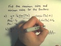 Maximum and Minimum Values of Sine and Cosine Functions, Ex 1 Maximum and Minimum Values of Sine and Cosine Functions, Ex 1