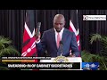 Kipchumba Murkomen Sworn in as Youth Affairs, Creative Economy and Sports Cabinet Secretary!