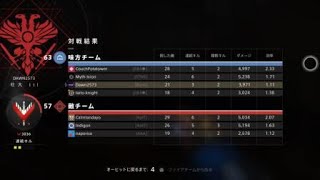 Destiny 2_Year2 PvPlog12 久しぶりの対戦モードは強者ばかり