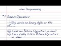 What are Bitwise Operators in Java? | Types of Bitwise Operators Explained