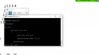 ✅ C Programming by example : Printing Patterns using Loops | 5