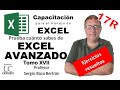 Prueba CUÁNTO SABES de EXCEL - Tomo XVII - Resolución