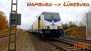 Führerstandsmitfahrt #081 - Regional von Hamburg nach Lüneburg