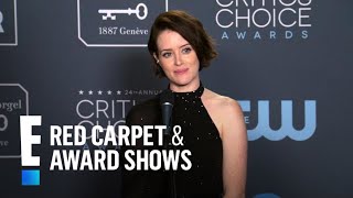 Claire Foy Has One of Her Award Trophies Where?! | E! Red Carpet & Award Shows