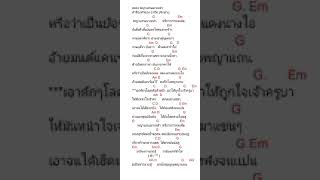 คอร์ดเพลง พญาแถนหลงส่น