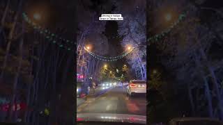 Driving in Valiasr Street in Tehran, Iran!