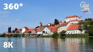 PTUJ: What to See \u0026 Do? Danube Trail of Slovenia - VR 360 8k