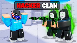 I Fought a HACKER CLAN in Roblox Rivals!