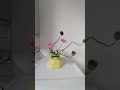 beautiful flowers in Ikebana art  #shorts   #asmr  #art  #beautiful   #flowers   #ikebana