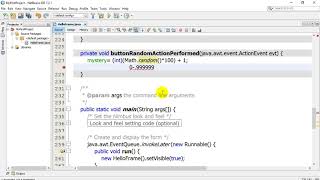 Java Beginner 09 Random Numbers with Math random