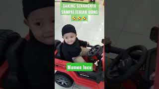 saking senangnya, momen lucu teriak teriak #shorts #senangnya #bahagia #youtuberpemula #lucu