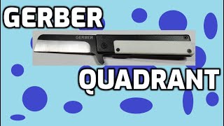 Gerber Quadrant Pocket Knife Unboxing and Review