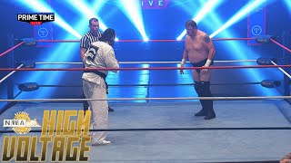 Trevor Murdoch vs Aron Stevens - NWA National Heavyweight Championship Match | NWA High Voltage