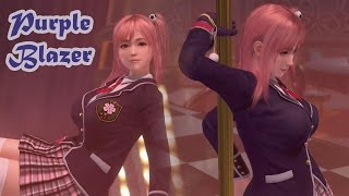 Honoka | Purple Blazer | All Pole Dances | DOAX3