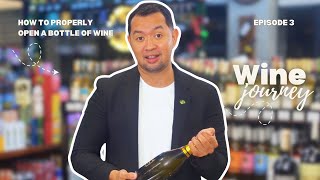 How to Properly Open a Bottle of Wine 🍷 | Expert Sommelier Technique Explained
