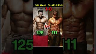 Salman Khan vs Shahrukh Khan||| Full Comparison video||| #shorts #salmankhan #sharukhan #hero