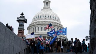 Watch pro-Trump supporters break barricades outside U.S. Capitol Building