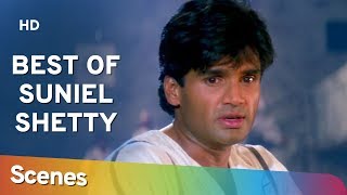 Suniel Shetty best scenes from Takkar - Sonali Bendre | Naseeruddin Shah - 90's Hit Movie