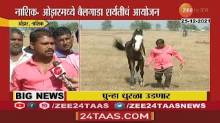 Nashik | Ozar | Bull And Horse Owners On Bullock Cart Race