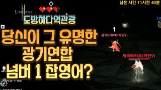 리니지2m 당신이 그 유명한 광기연합 넘버1 잡영어????