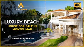 🌟 Luxury Beach House For Sale in Montelimar, Managua | Nicaragua Real Estate