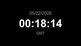 🔴 LIVE | Clock - GMT (Current time)