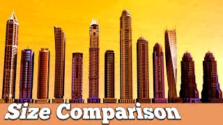 World's Tallest Building Height Comparison - EVOLUTION of WORLD'S TALLEST BUILDING: Size Comparison