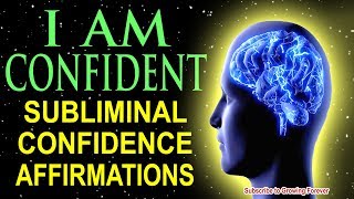 Subliminal CONFIDENCE Affirmations while you SLEEP! Program your MIND POWER for WEALTH and SUCCESS!!