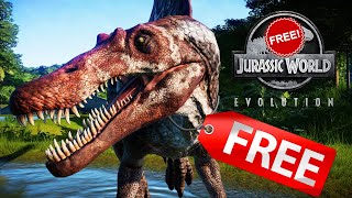 Jurassic World Evolution for FREE | 100% discount