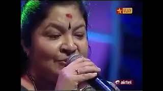 Vaan Megam - K S Chitra Performance @ Reality Shows