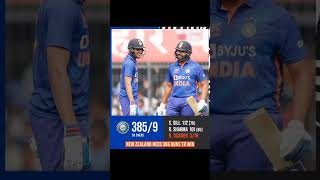 Rohit Sharma 101*(85)Vs New Zealand 3rd ODI Match🇮🇳✨Shubman Gill 112*(78)vs India Win Status#shorts
