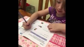 Reading Kumon pancake
