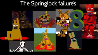 Every Springlock Failure (Part 8) (Fnaf compilation)