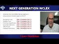 free nclex 7 day training next generation nclex day 1