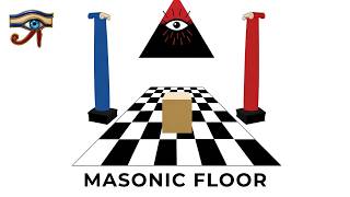 The Black and White Masonic Floor Explained in 8 Minutes