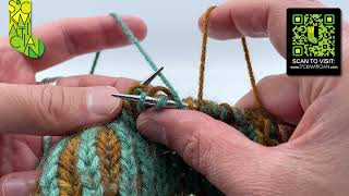 Blip-Free Left-Leaning Single Decrease in Inverted Double-Knitted Brioche — A Sockmatician Tutorial