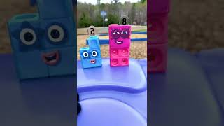 Numberblock playground trip #bbc #blocks #cbeebies #kids #mathlinkcubes #hand2mind #numberblocks