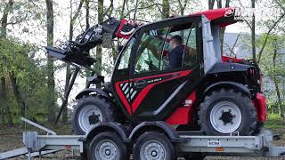 Manitou ULM Ultra Compact telehandler - Easy to Transport!