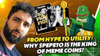 🔥MEME COIN BATTLE: HOW $PEPETO SURPASSES $TRUMP AND $MELANIA IN 2025!🔥