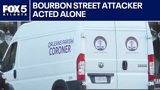 Thursday morning update on Bourbon Street attack