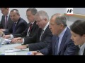 sec. of state tillerson meets with lavrov